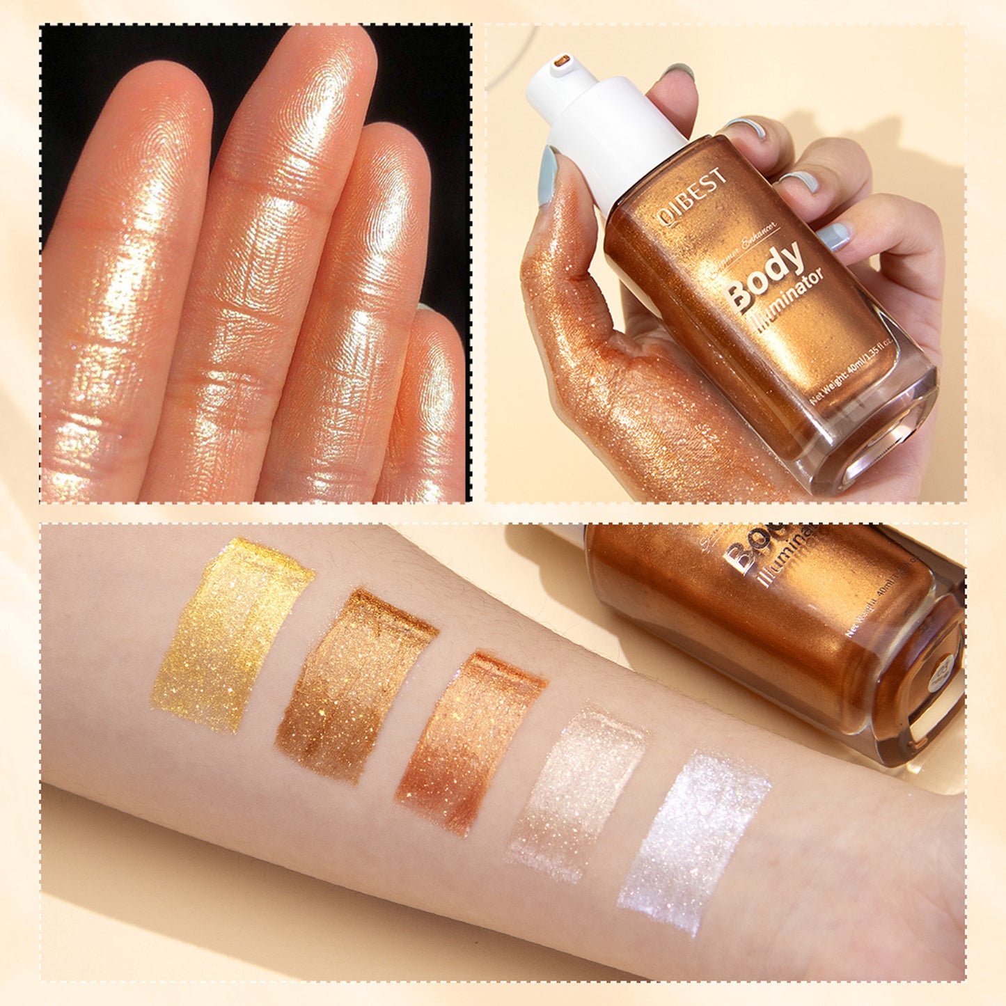 Body Shimmer Oil Body Highlight